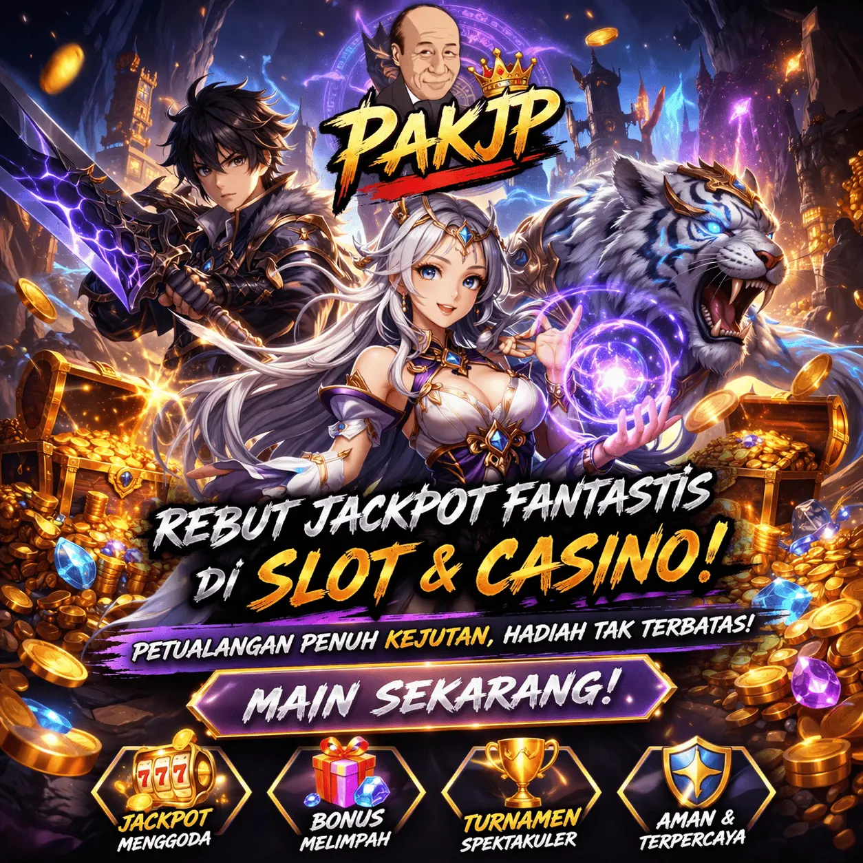 FAQ PAKJP - Tanya jawab lengkap deposit, withdraw, provider game, dan CS 24 jam